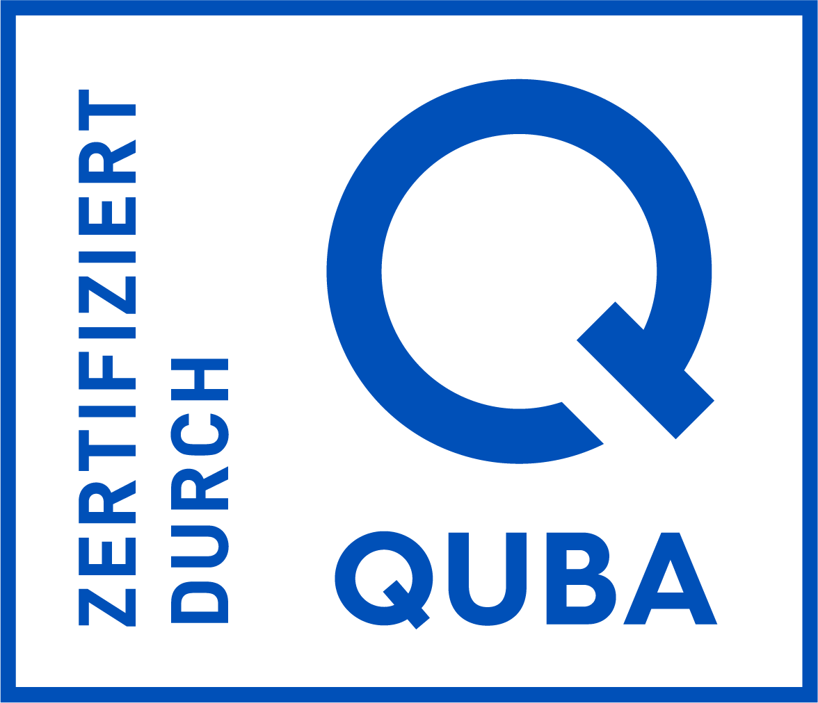 QUBA Zertifiziert Logo RGB